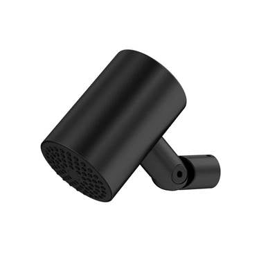 Rubi RON69TDBK - On 5'' Cylindrical Shower Head Matte Black