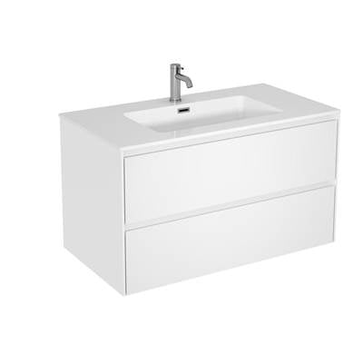 Rubi RTO8942KMBL - Aria Basin/Main Cabinet Kit Matte White