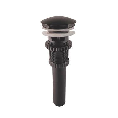 Rubi RBP125TPOR - 1-1/4 In.Pop-Up Waste With O.Flow Brushed Gold