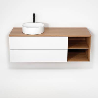 Rubi RHS1400LK01NO-MBL - Haus Cabinet/Laminate Top/Without Legs Set No+Mbl