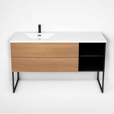 Rubi RHS1400LKU02MBK-NO - Haus Cabinet/Basin/U Legs Set Mbk+No