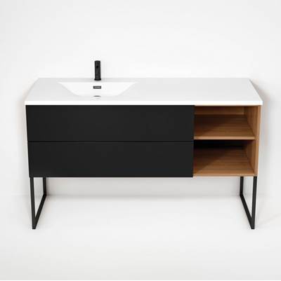 Rubi RHS1400LKU02NO-MBK - Haus Cabinet/Basin/U Legs Set No+Mbk