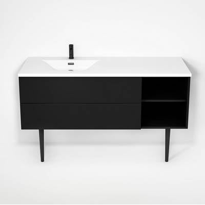 Rubi RHS1400LKV02MBK - Haus Cabinet/Basin/Cone Legs Set Mbk