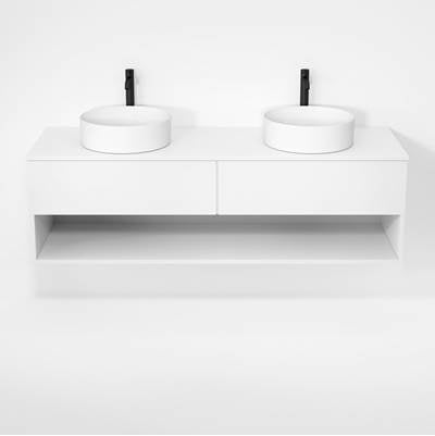 Rubi RHS1600DK01MBL - Haus Cabinet/Laminate Top/Without Legs Set Mbl