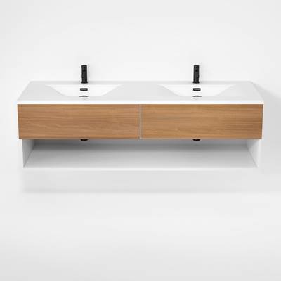 Rubi RHS1600DK02MBL-NO - Haus Cabinet/Basin/Without Legs Set Mbl+No