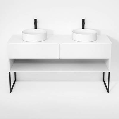 Rubi RHS1600DKU01MBL - Haus Cabinet/Laminate Top/U Legs Set Mbl