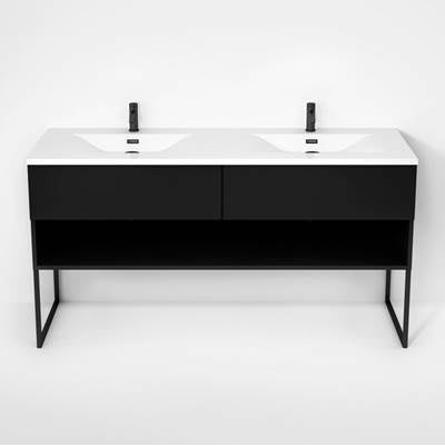 Rubi RHS1600DKU02MBK - Haus Cabinet/Basin/U Legs Set Mbk