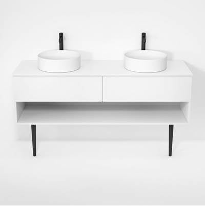 Rubi RHS1600DKV01MBL - Haus Cabinet/Laminate Top/Cone Legs Set Mbl