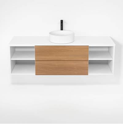 Rubi RHS1600K01MBL-NO - Haus Cabinet/Laminate Top/Without Legs Set Mbl+No