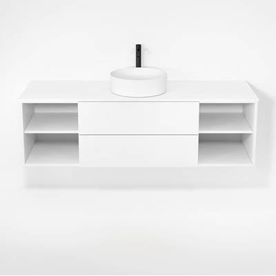 Rubi RHS1600K01MBL - Haus Cabinet/Laminate Top/Without Legs Set Mbl