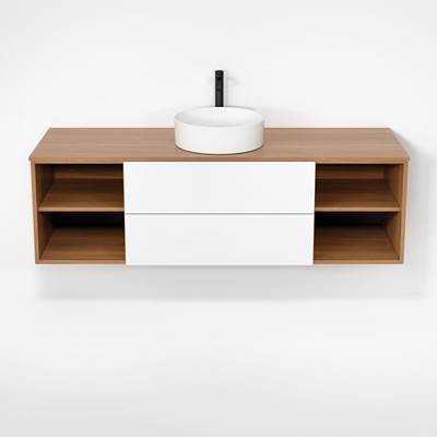 Rubi RHS1600K01NO-MBL - Haus Cabinet/Laminate Top/Without Legs Set No+Mbl