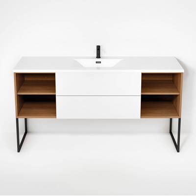 Rubi RHS1600KU02NO-MBL - Haus Cabinet/Basin/U Legs Set No+Mbl
