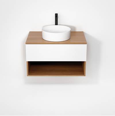 Rubi RHS800K01NO-MBL - Haus Cabinet/Laminate Top/Without Legs Set No+Mbl