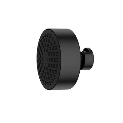 Rubi RON69DOBK - On Round Head Shower Matte Black