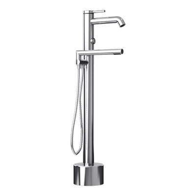 Rubi RVT21XDOR - Vertigo Freestanding Bathtub Faucet Brushed Gold