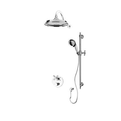 Rubi RJA811-1CC - Jade 1/2'' Therm. Shower Set 2 Way Div. Xvtr69R Cc