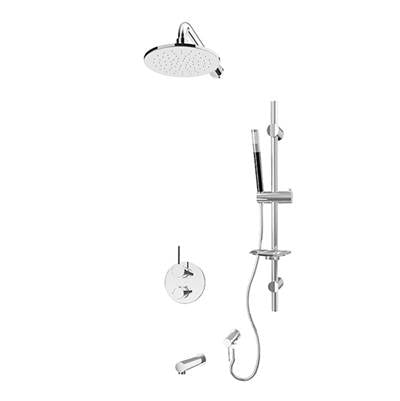 Rubi RKR813-1CC - Kronos 1/2'' Therm. Shower Set 2 Way Div. Xvtr69R Cc