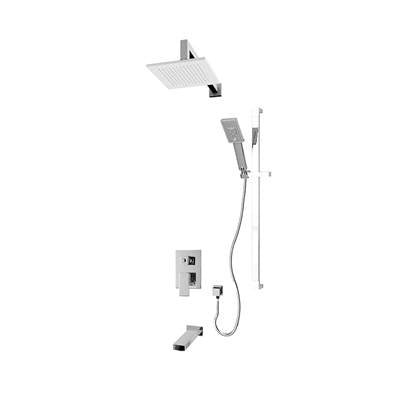 Rubi RQT717-1CC - Quatro 1/2'' P. Bal. Shower Vert. Set Chrome
