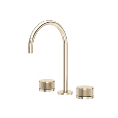 Rohl AM08D3IWSTN - Amahleโข Widespread Lavatory Faucet With C-Spout