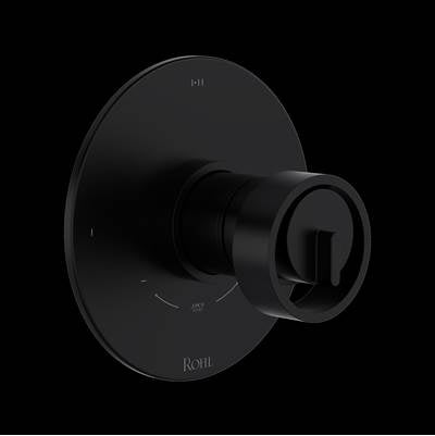 Rohl TEC23W1IWMB - Eclissi™ 1/2" Therm & Pressure Balance Trim With 3 Functions