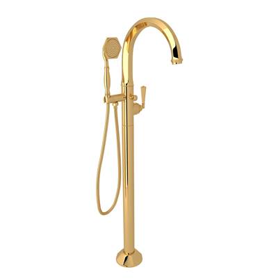 Rohl TPN06HF1LMIB - Palladian® Single Hole Floor Mount Tub Filler Trim