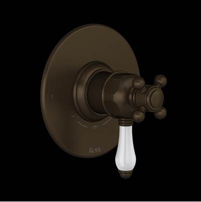 Rohl TTD44W1LPTCB - 1/2" Therm & Pressure Balance Trim With 2 Functions