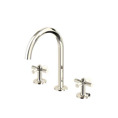 Rohl MD08D3XMPN - Modelle™ Widespread Lavatory Faucet With C-Spout