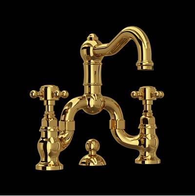 Rohl A1419XMULB-2 - Acqui® Bridge Lavatory Faucet