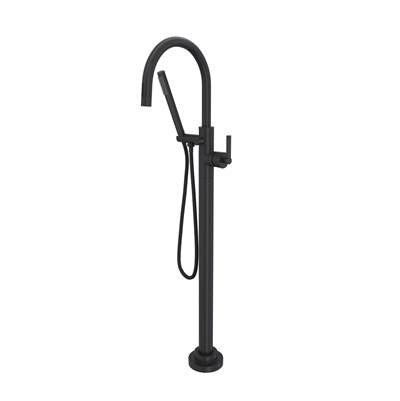 Rohl TLB06HF1LMMB - Lombardia® Single Hole Floor Mount Tub Filler Trim