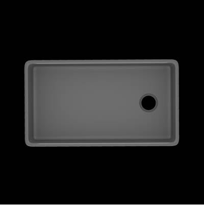 Rohl AL3620AF104 - Allia™ 36" Fireclay Single Bowl Farmhouse Apron Front Kitchen Sink
