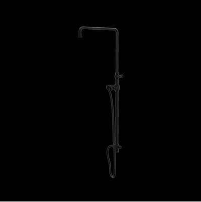 Rohl 1560MB - Riser With Diverter, Hose And Sliding Handshower Holder