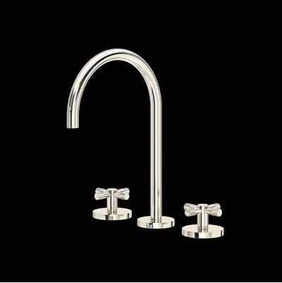 Rohl AM08D3XMPN - Amahleโข Widespread Lavatory Faucet With C-Spout