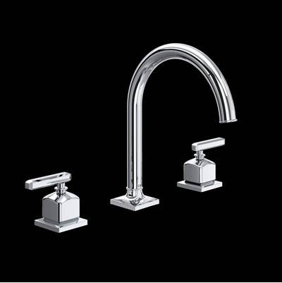 Rohl AP08D3LMAPC - Apothecary™ Widespread Lavatory Faucet With C-Spout