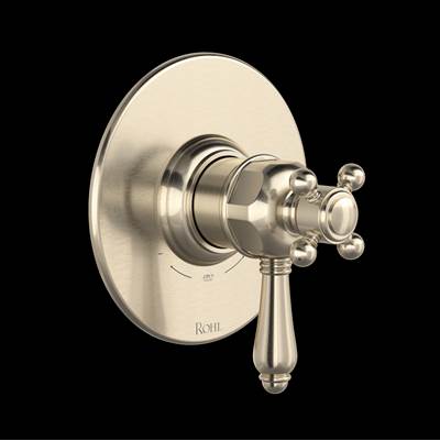Rohl TTD44W1LMSTN - 1/2" Therm & Pressure Balance Trim With 2 Functions