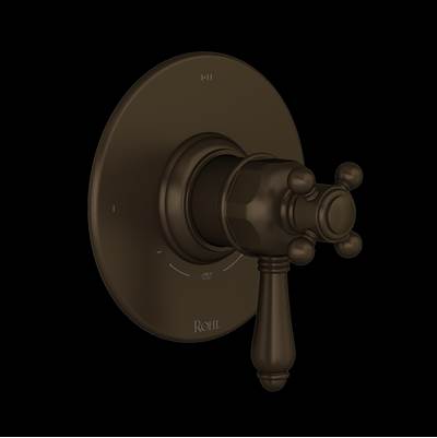Rohl TTD23W1LMTCB - 1/2" Therm & Pressure Balance Trim With 3 Functions