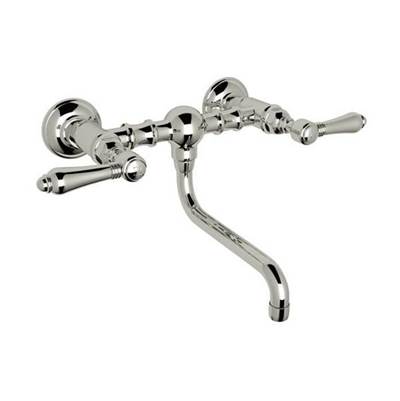 Rohl A1405/44LMPN-2 - Acqui® Wall Mount Bridge Lavatory Faucet