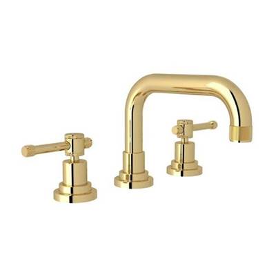 Rohl A3318ILULB-2 - Campo™ Widespread Lavatory Faucet With U-Spout