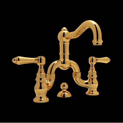 Rohl A1419LMULB-2 - Acqui® Bridge Lavatory Faucet