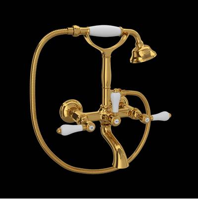 Rohl A1401LPULB - Exposed Wall Mount Tub Filler