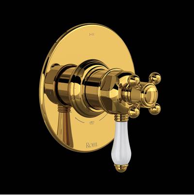 Rohl TTD23W1LPULB - 1/2" Therm & Pressure Balance Trim With 3 Functions