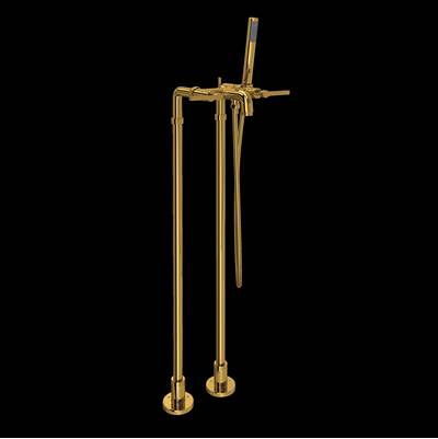 Rohl AKIT2202NLMULB - Lombardia® Floor Mount Tub Filler