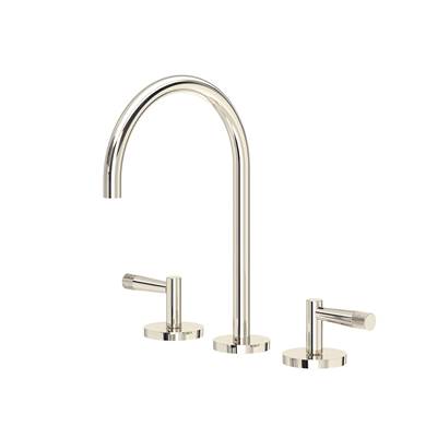 Rohl AM08D3LMPN - Amahleโข Widespread Lavatory Faucet With C-Spout
