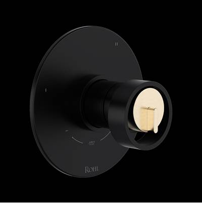Rohl TEC45W1IWMBN - Eclissi™ 1/2" Therm & Pressure Balance Trim With 5 Functions