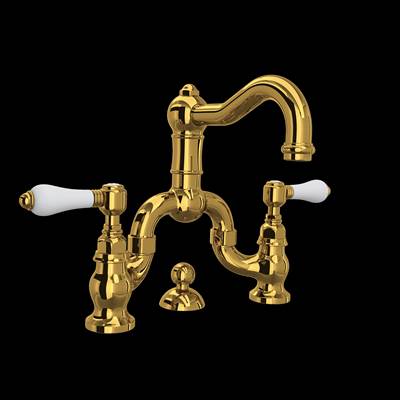 Rohl A1419LPULB-2 - Acqui® Bridge Lavatory Faucet