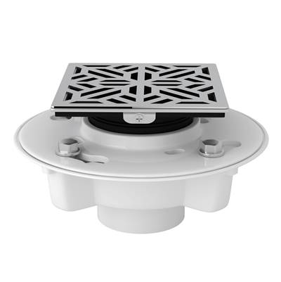 Rohl SDPVC2/3-3144APC - PVC 2" X 3" Drain Kit With 3144 Mosaic Decorative Cover