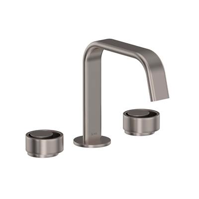Rohl EC09D3IWSTN - Eclissiโข Widespread Lavatory Faucet With U-Spout