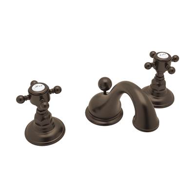Rohl A1408XMTCB-2 - Acqui® Widespread Lavatory Faucet With Low Spout