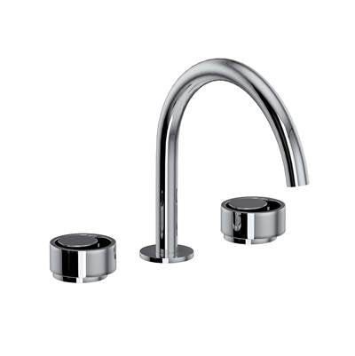 Rohl EC08D3IWAPC - Eclissiโข Widespread Lavatory Faucet With C-Spout