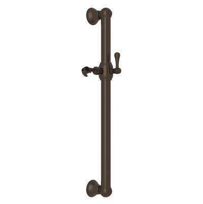 Rohl 1271TCB - 24" Grab Bar With Sliding Handshower Holder