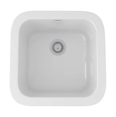 Rohl 5927-00 - Allia™ 18" Fireclay Single Bowl Bar/Food Prep Kitchen Sink